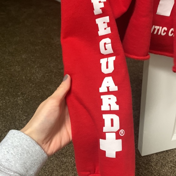 Lifeguard Cropped Hoodie Atlantic City size M - Picture 4 of 5